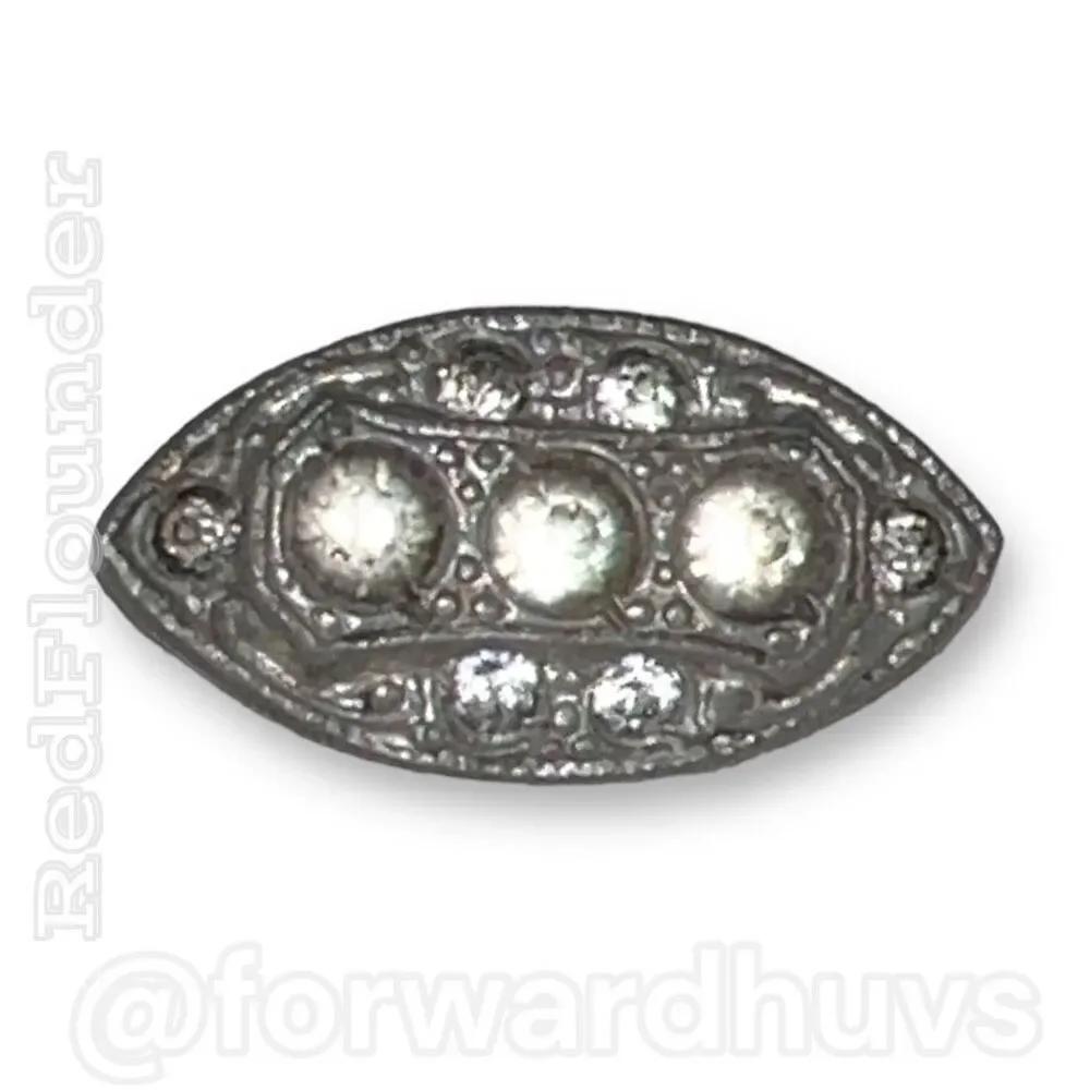 Bundle Sale 3 for $15 | Antique Silver Tone Brooch with Rhinestones